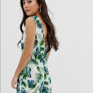 ASOS petite palm romper